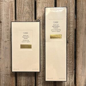 NWT Oribe Gold Lust Repair & Restore Shampoo and Conditioner Set Full Size